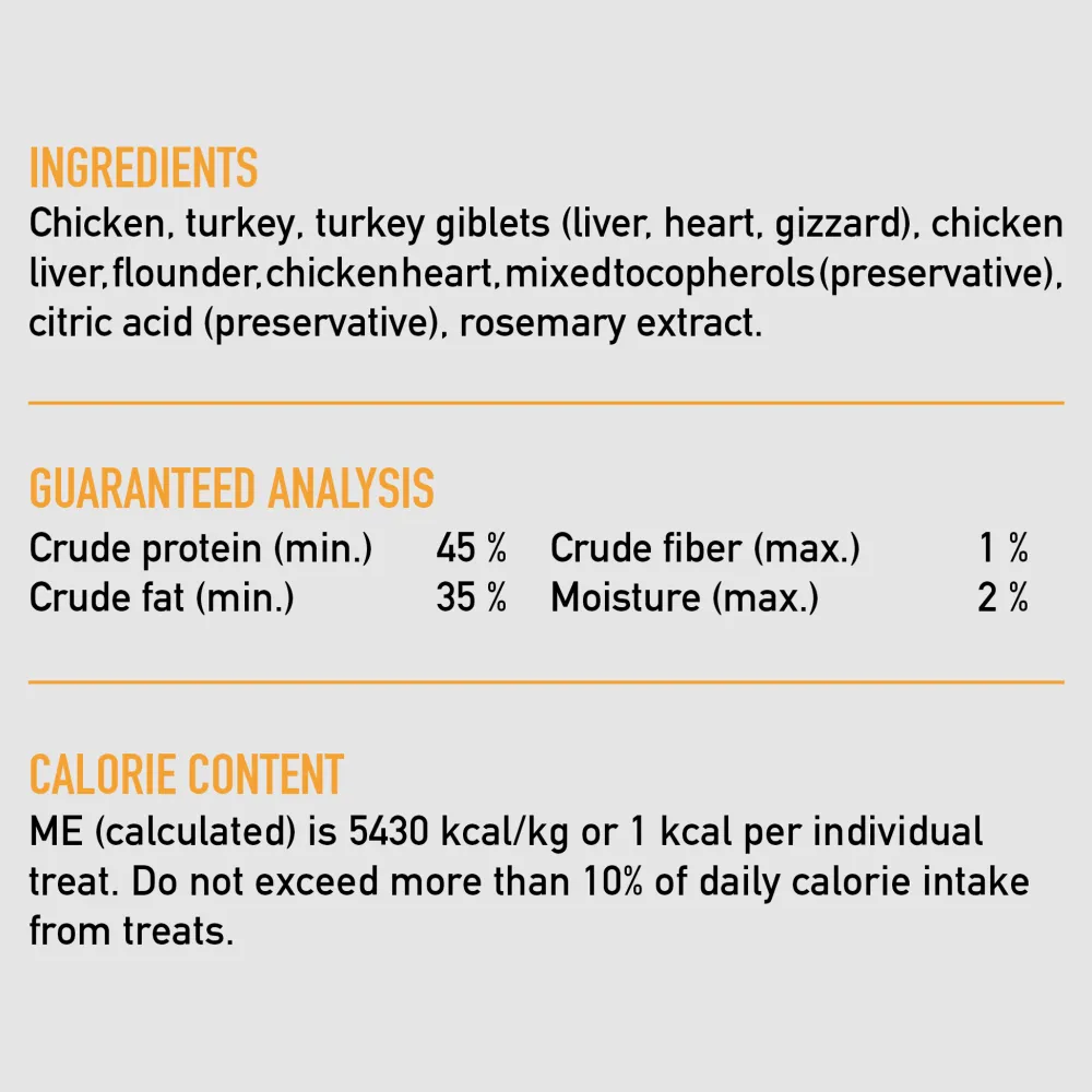 Clearance Freeze-Dried Cat Treats Original Dry Food Dry Cat Food