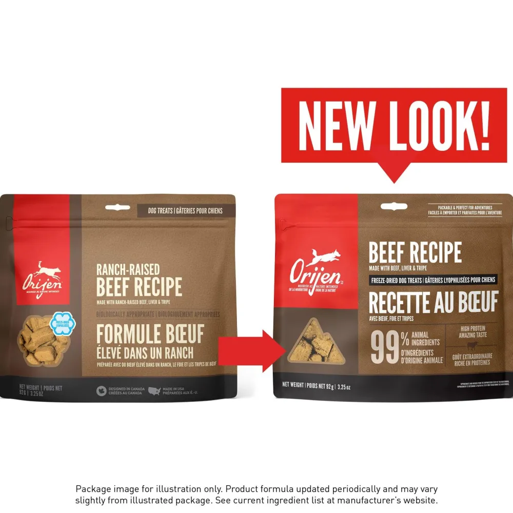 Clearance Freeze-Dried Dog Treats Ranch-Raised Beef Formula Treats Treats & Chews