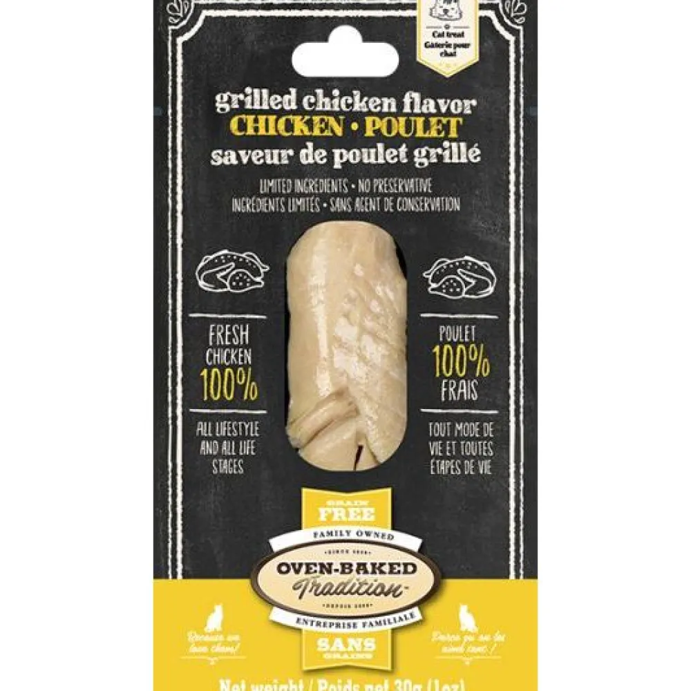 Hot Oven Baked Fillet Chicken & Grilled Chicken Flavour Cat Treat Treats Crunchy, Soft, Lickable, Etc.