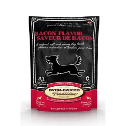 Outlet Oven-Baked Tradition Dog Treats Bacon Flavour Treats Treats & Chews