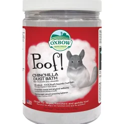 Hot Animal Health Poof! Chinchilla Dust Bath Supplies Leashes, Collars, Beds, Flea & Tick, Etc.