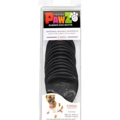 Discount Dog Boots Black 12 Pack Supplies Leashes, Collars, Beds, Flea & Tick, Etc.