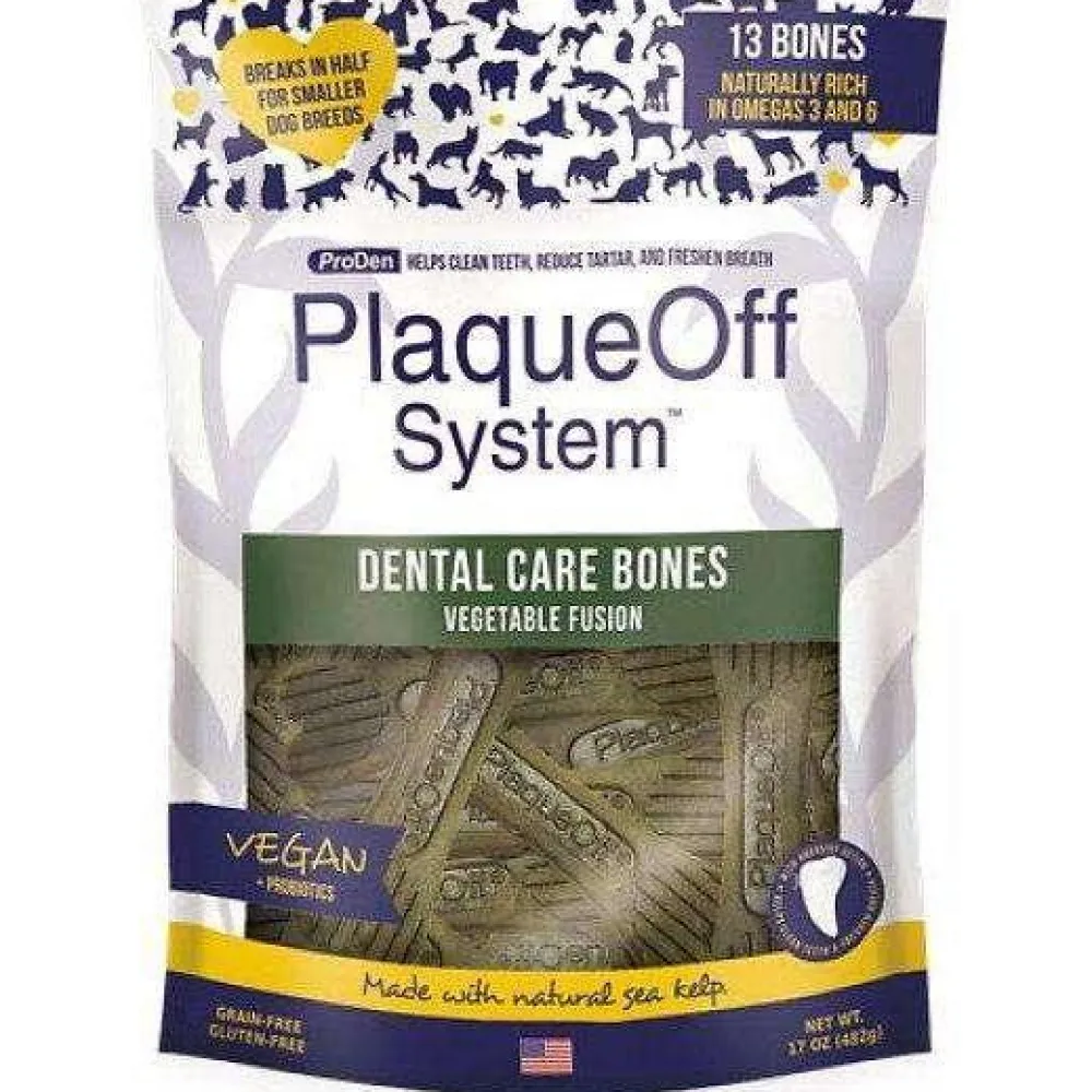 Clearance Plaque Off System Dental Vegetable Bones Treats Treats & Chews