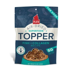 New Dog Food Topper Fish & Fish Collagen Food Dry, Wet, Freeze Dried, Etc.