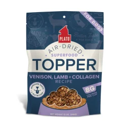 New Dog Food Topper Venison, Lamb & Beef Collagen Food Dry, Wet, Freeze Dried, Etc.