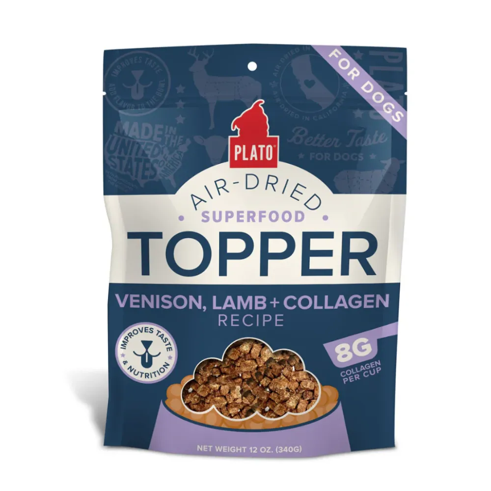 New Dog Food Topper Venison, Lamb & Beef Collagen Food Dry, Wet, Freeze Dried, Etc.