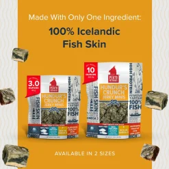 Hot Pet Hundur'S Crunch Jerky Minis Fish Skin Treats Treats & Chews