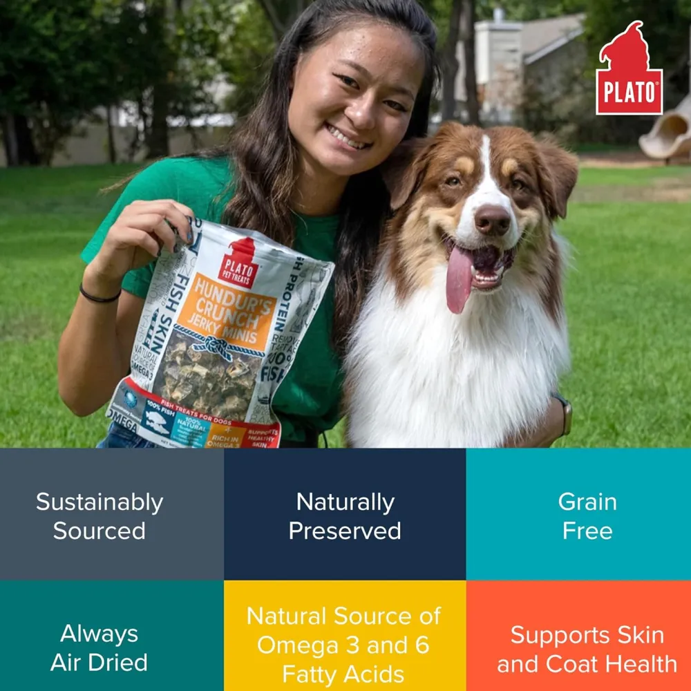 Hot Pet Hundur'S Crunch Jerky Minis Fish Skin Treats Treats & Chews