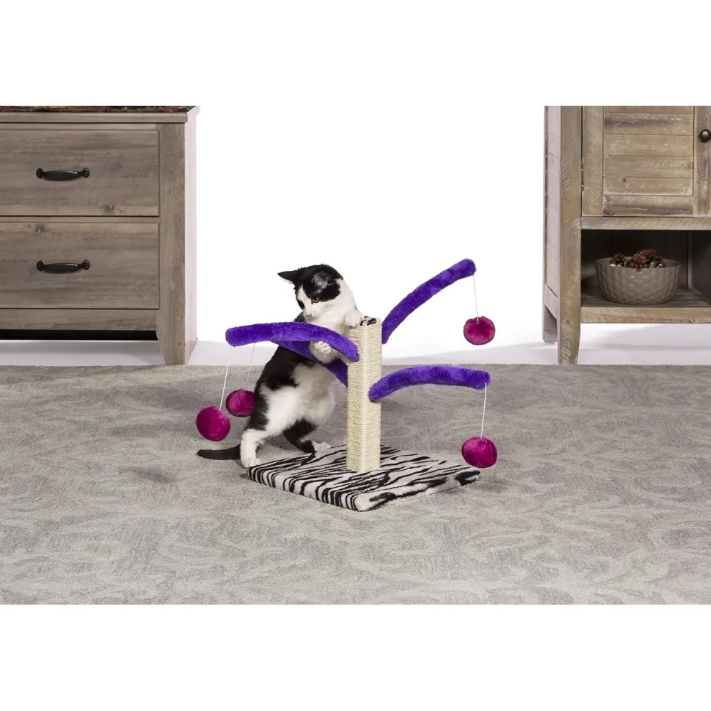 Clearance Prevue Pet Kitty Power Bounce 'n Spring Scratcher Supplies Collars, Scratchers, Toys, Etc.