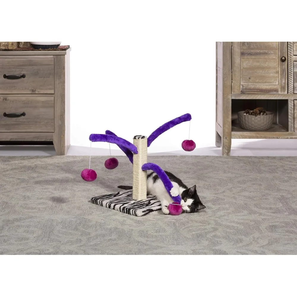 Clearance Prevue Pet Kitty Power Bounce 'n Spring Scratcher Supplies Collars, Scratchers, Toys, Etc.