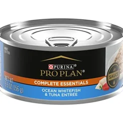Online Adult Complete Essentials Ocean Whitefish & Tuna Entrée in Sauce Wet Cat Food Wet Food Cans, Pouches, Tetra Paks, Etc.