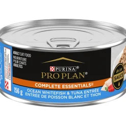 Online Adult Complete Essentials Ocean Whitefish & Tuna Entrée in Sauce Wet Cat Food Wet Food Cans, Pouches, Tetra Paks, Etc.