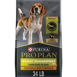 Fashion Adult Weight Management Shredded Blend Chicken & Rice Formula Dry Dog Food Food Dry, Wet, Freeze Dried, Etc.