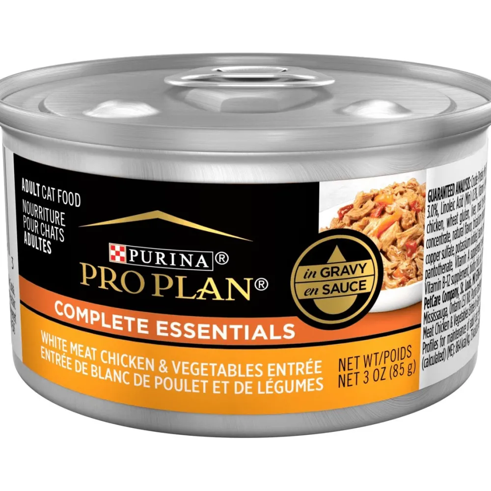 Outlet Adult White Meat Chicken & Vegetable Entree in Gravy Canned Cat Food Wet Food Cans, Pouches, Tetra Paks, Etc.