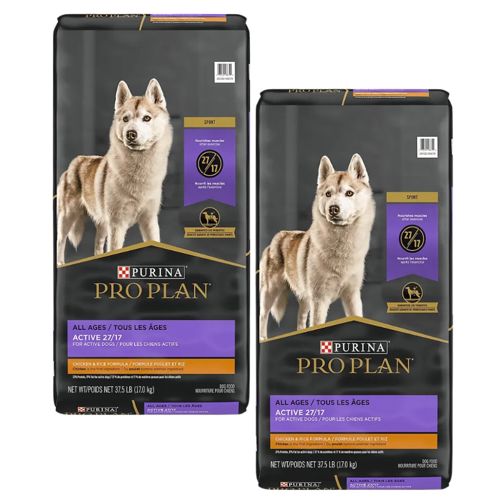 Discount All Ages Sport Active 27/17 Chicken & Rice Formula Dry Dog Food Food Dry, Wet, Freeze Dried, Etc.