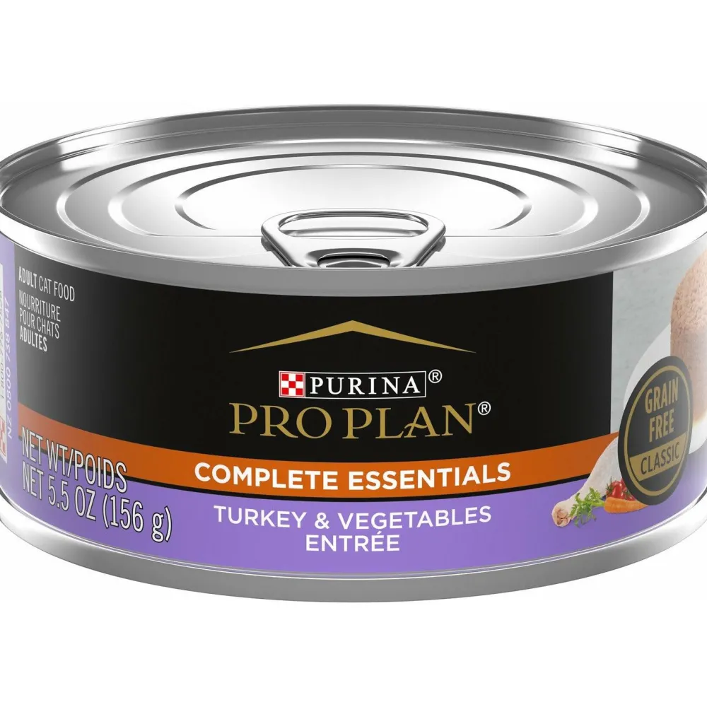 Clearance Complete Essentials Turkey & Vegetables Entree Canned Cat Food Wet Food Cans, Pouches, Tetra Paks, Etc.