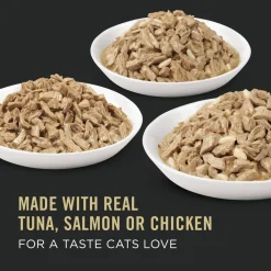 Online Complete Essentials Favourites Tuna Entree, Salmon & Rice Entree, Chicken & Rice Entree Variety Pack Wet Cat Food Wet Food Cans, Pouches, Tetra Paks, Etc.
