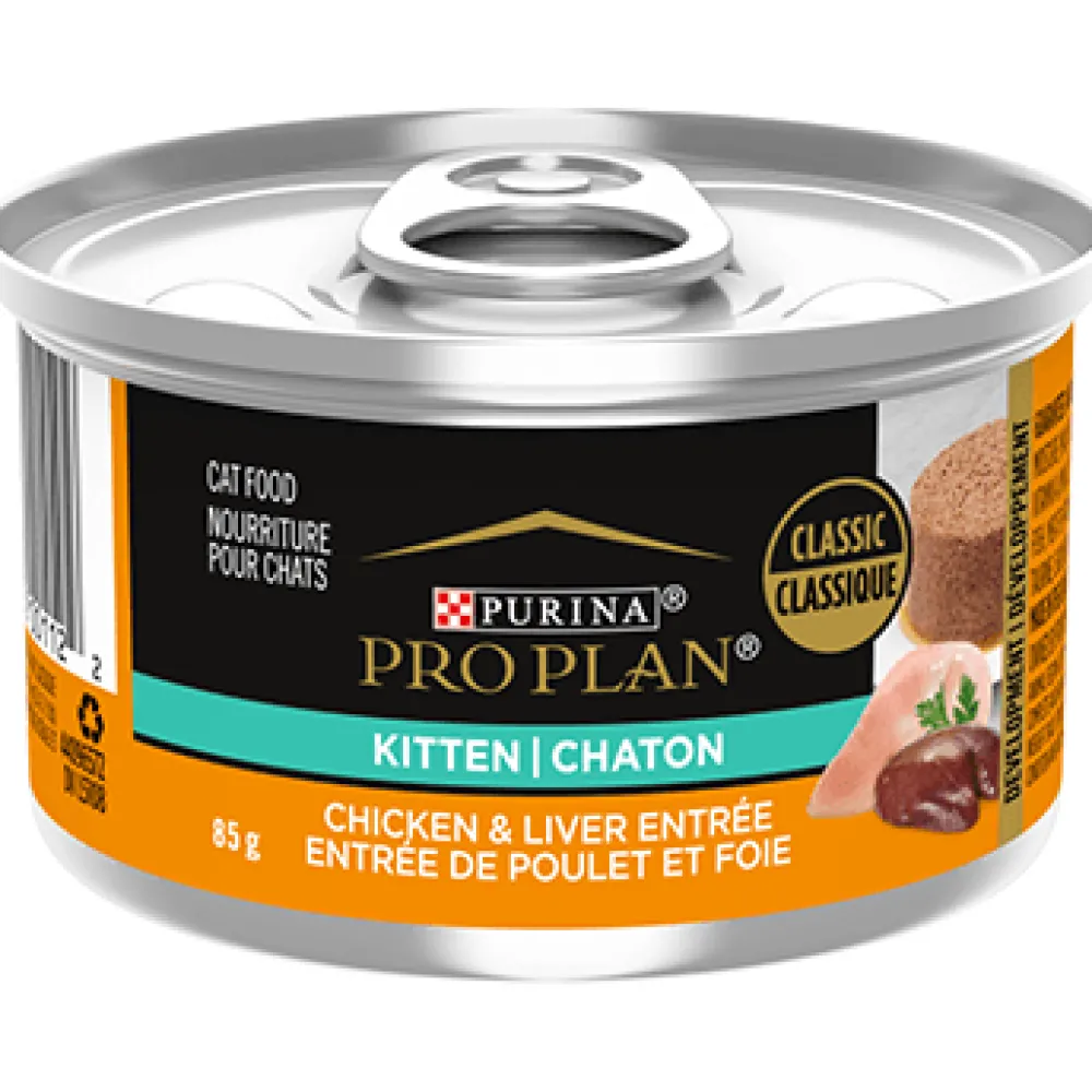 Outlet Kitten Chicken & Liver Entrée Classic Wet Cat Food Wet Food Cans, Pouches, Tetra Paks, Etc.
