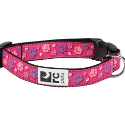 Clearance RC Adjustable Dog Clip Collar Fresh Tracks Pink Supplies Leashes, Collars, Beds, Flea & Tick, Etc.