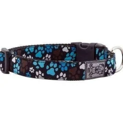 Outlet RC Adjustable Dog Collar Pattern Chocolate Paws Supplies Leashes, Collars, Beds, Flea & Tick, Etc.