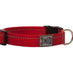Clearance RC Adjustable Dog Collar Primary Red Supplies Leashes, Collars, Beds, Flea & Tick, Etc.