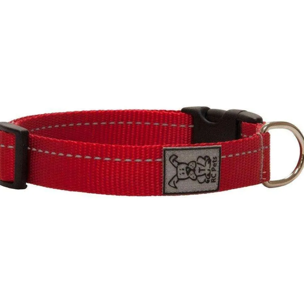 Clearance RC Adjustable Dog Collar Primary Red Supplies Leashes, Collars, Beds, Flea & Tick, Etc.
