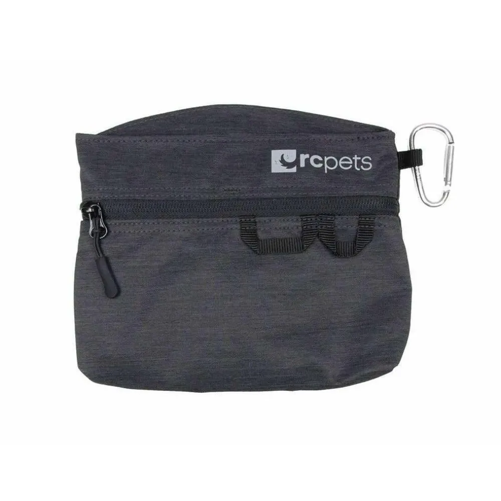 Online RC Dog Quick Grab Treat Bag Heather Black Supplies Leashes, Collars, Beds, Flea & Tick, Etc.