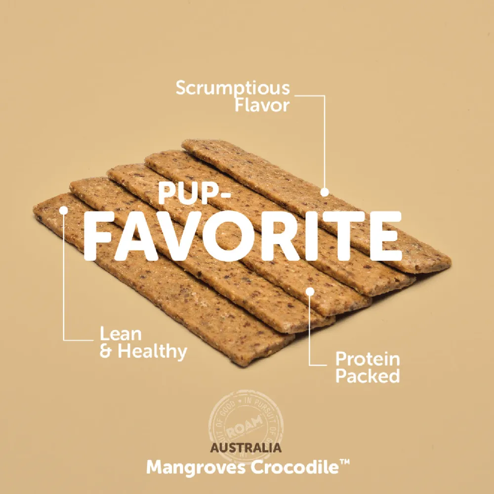 Hot Mangroves Crocodile Jerky Treats Treats & Chews