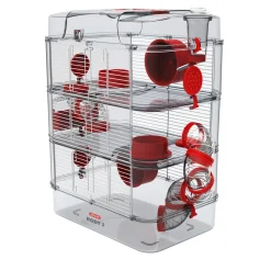 Online Trio Hamster Cage 3-Story Grenadine Shop Small Animal Find All Of The Essentials