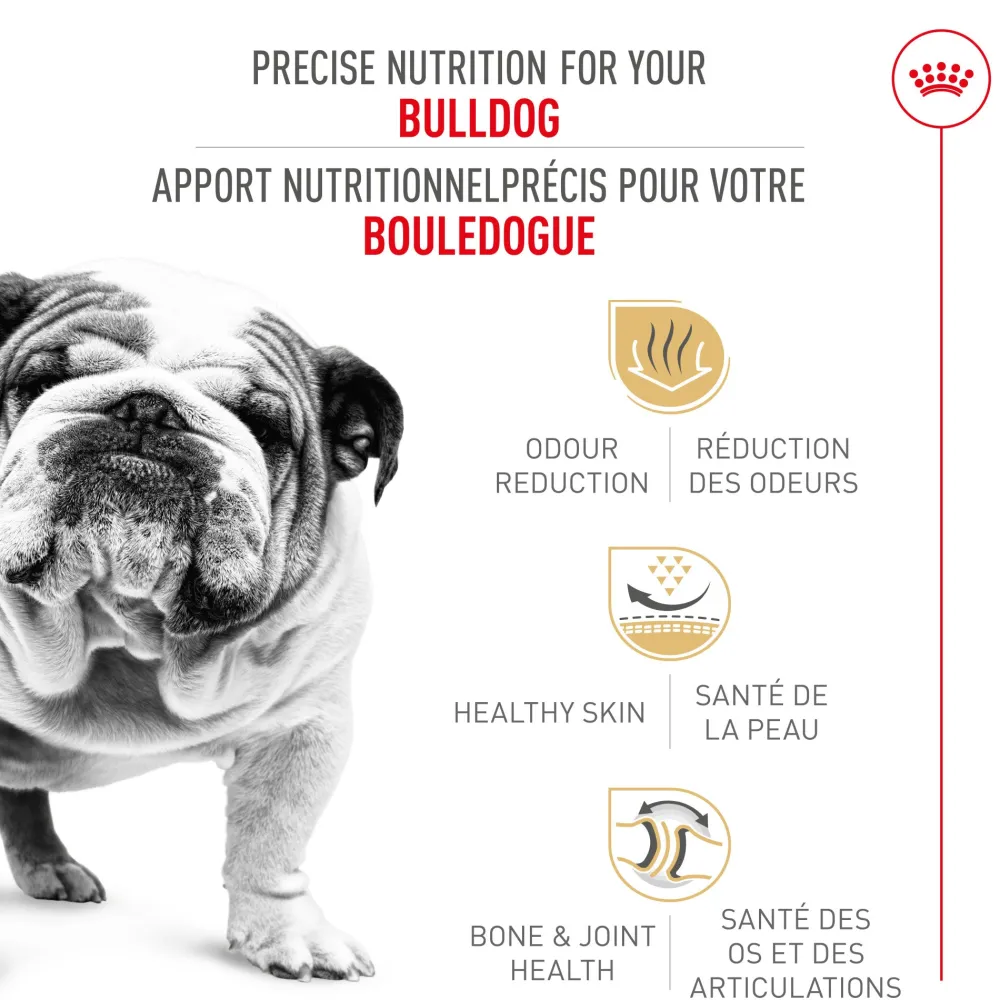 Best ® Breed Health Nutrition® Bulldog Adult Dry Dog Food Food Dry, Wet, Freeze Dried, Etc.