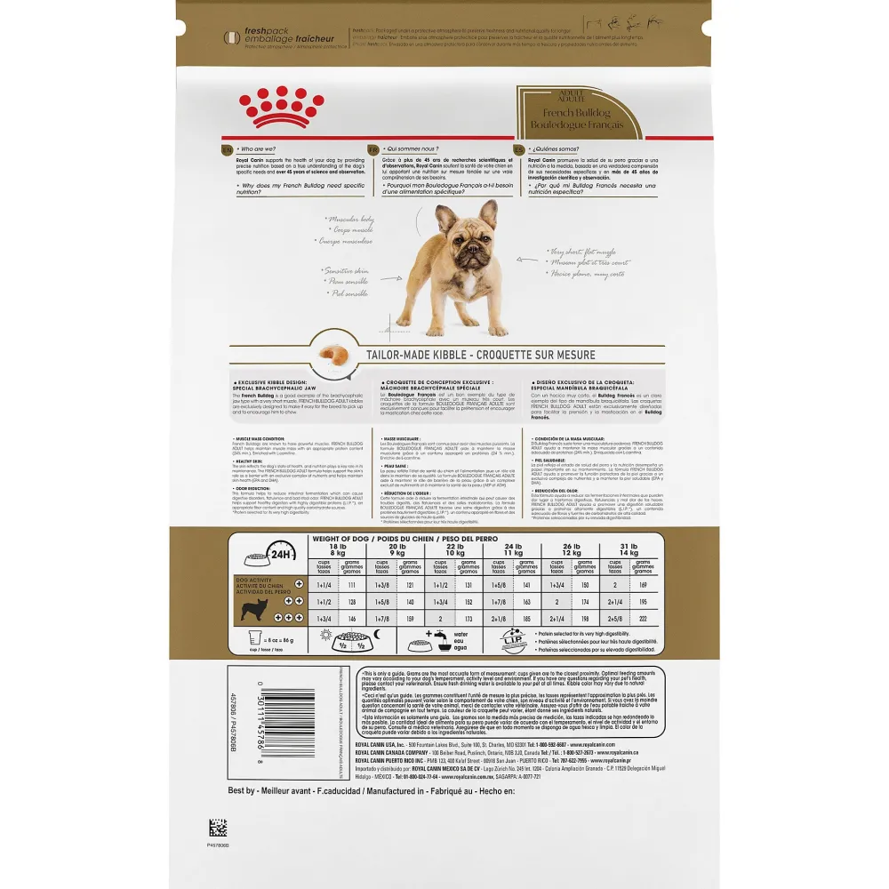 Discount ® Breed Health Nutrition® French Bulldog Adult Dry Dog Food Food Dry, Wet, Freeze Dried, Etc.
