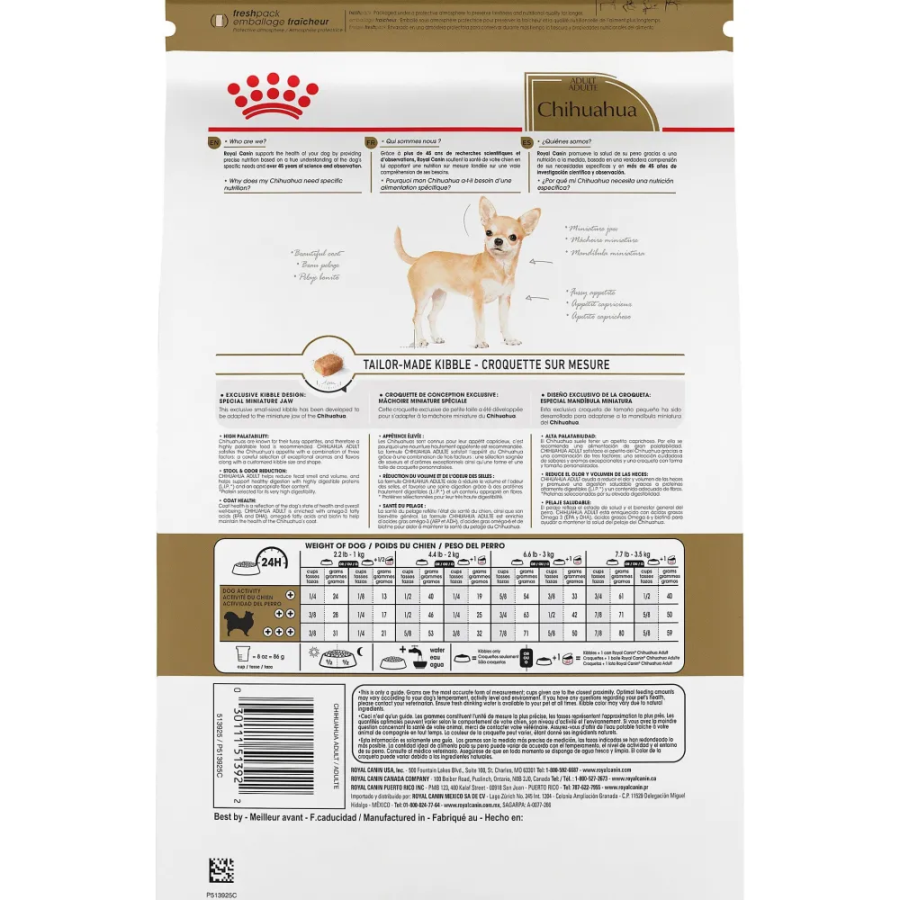 Outlet Breed Health Nutrition Chihuahua Adult Dry Dog Food Food Dry, Wet, Freeze Dried, Etc.