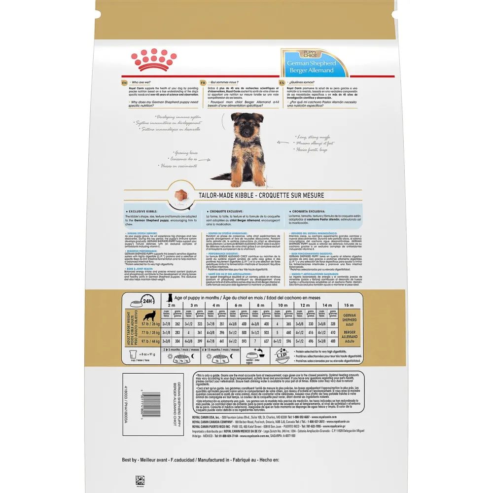 Outlet ® Breed Health Nutrition® German Shepherd Puppy Dry Dog Food Food Dry, Wet, Freeze Dried, Etc.