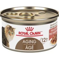 Hot Canned Cat Food Aging 12+ Thin Slices In Gravy Wet Food Cans, Pouches, Tetra Paks, Etc.