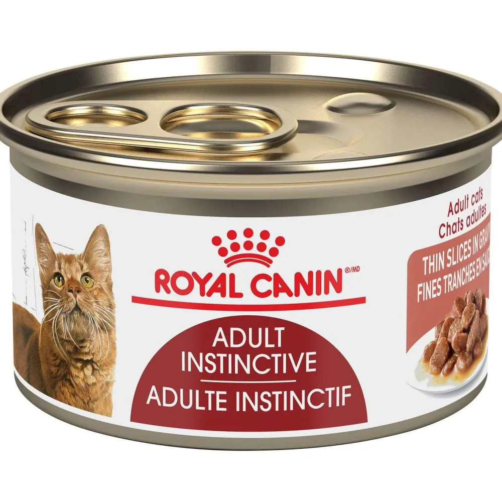New Canned Cat Food Adult Instinctive Thin Slices In Gravy Wet Food Cans, Pouches, Tetra Paks, Etc.