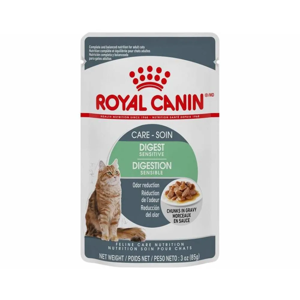 Online Cat Pouches Chunks In Gravy Adult Digest Sensitive Wet Food Cans, Pouches, Tetra Paks, Etc.