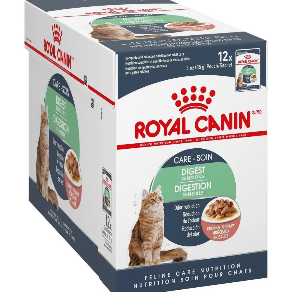 Online Cat Pouches Chunks In Gravy Adult Digest Sensitive Wet Food Cans, Pouches, Tetra Paks, Etc.