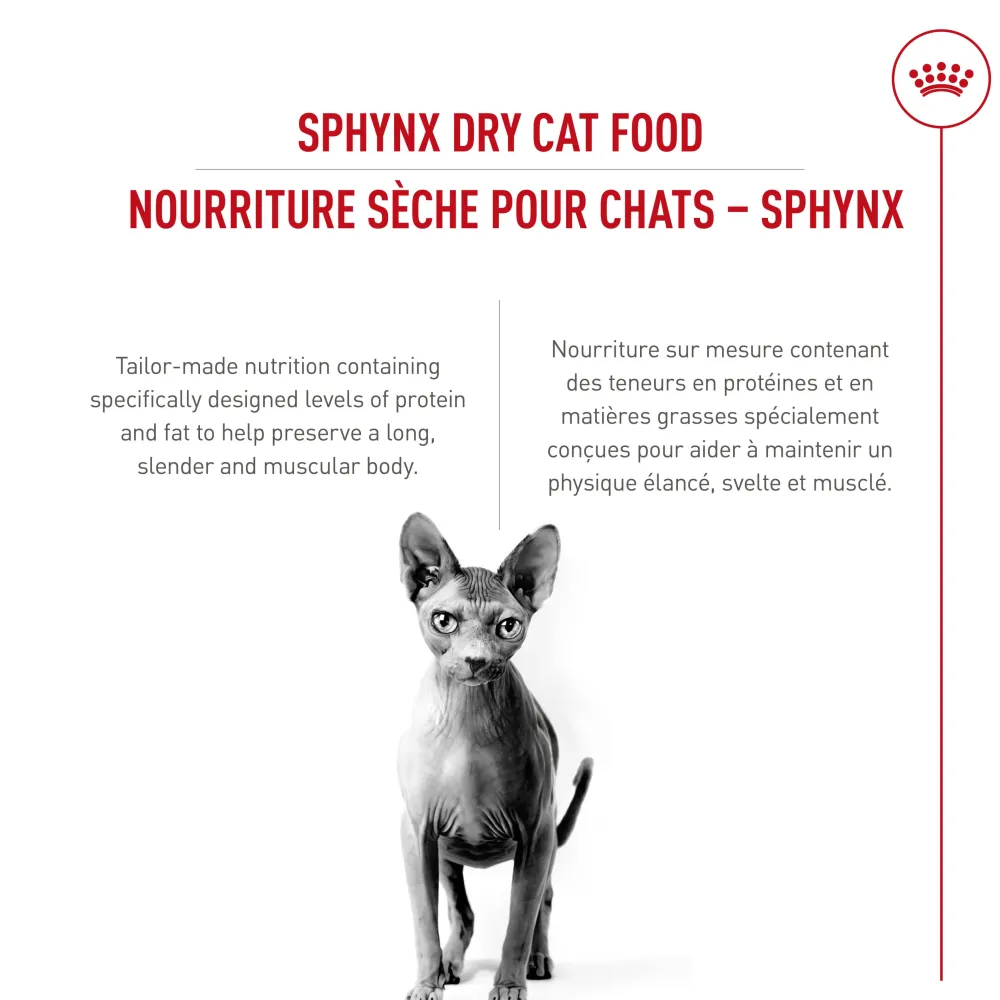 Fashion Feline Breed Nutrition Sphynx Adult Dry Cat Food Dry Food Dry Cat Food