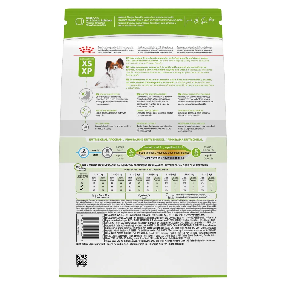 Outlet Size Health Nutrition X-Small Mature 8+ Dry Dog Food Food Dry, Wet, Freeze Dried, Etc.