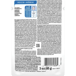Hot Wet Cat Food Pouch Indoor Loaf In Gravy Wet Food Cans, Pouches, Tetra Paks, Etc.