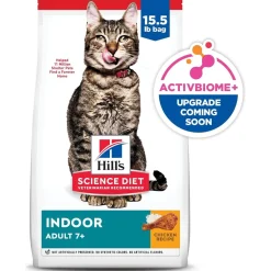 Clearance Feline Adult Indoor 7+ Dry Food Dry Cat Food