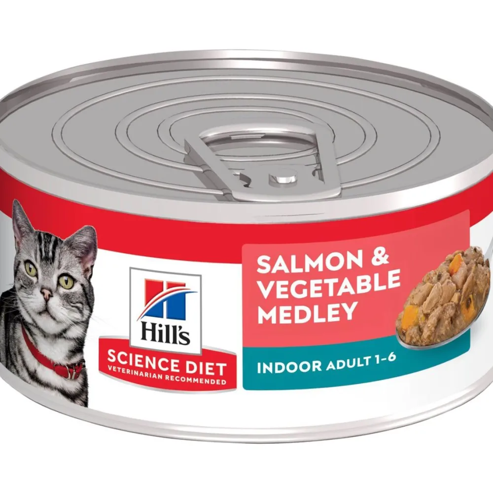 Fashion Feline Canned Indoor Salmon & Vegetables Wet Food Cans, Pouches, Tetra Paks, Etc.