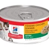 Discount Science Diet Feline Tender Dinners Kitten Chicken Wet Food Cans, Pouches, Tetra Paks, Etc.