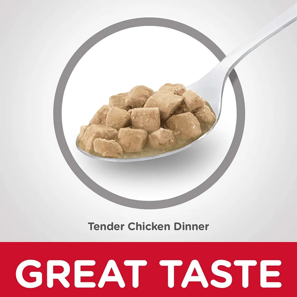 Discount Science Diet Feline Tender Dinners Kitten Chicken Wet Food Cans, Pouches, Tetra Paks, Etc.