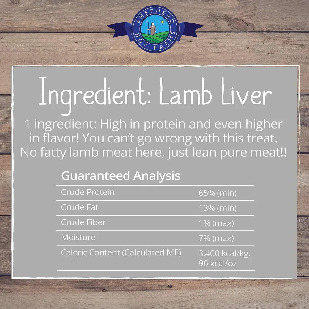 Sale Freeze Dried Lamb Liver Treats Treats & Chews