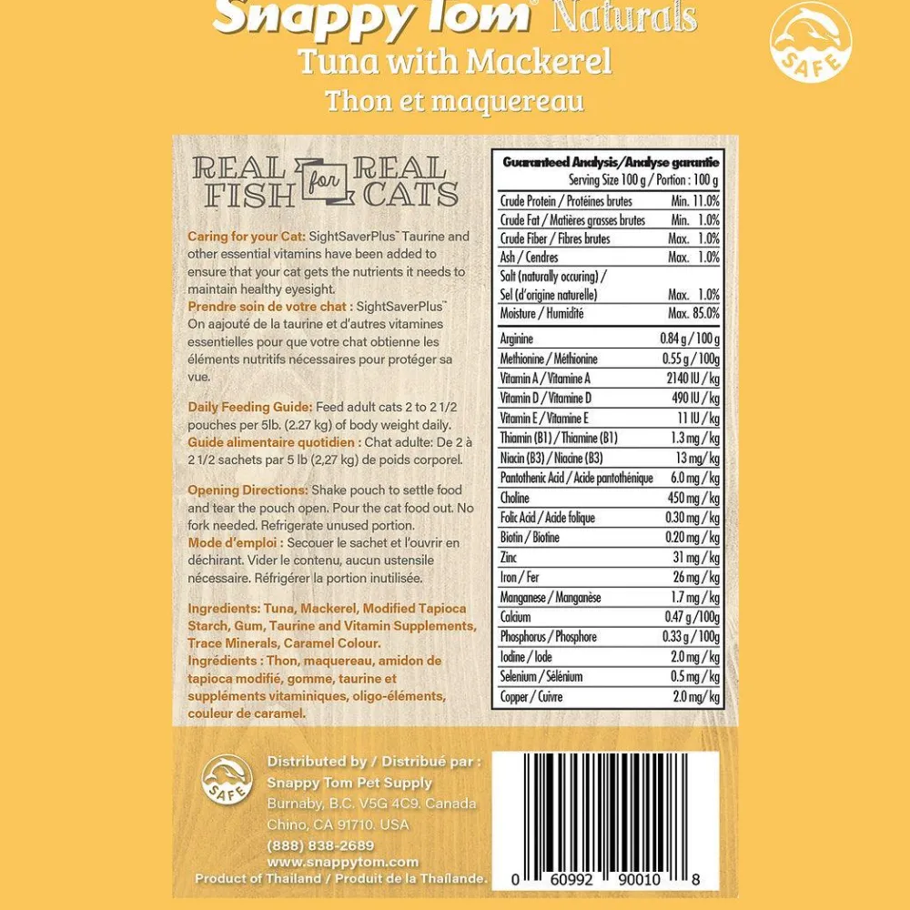 Fashion Wet Cat Food Natural Pouches Tuna With Mackeral Wet Food Cans, Pouches, Tetra Paks, Etc.