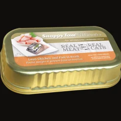 Hot Wet Cat Food Ultimates Lean Chicken & Fish In Broth Wet Food Cans, Pouches, Tetra Paks, Etc.