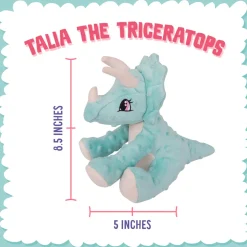Fashion Talia The Triceratops Supplies Leashes, Collars, Beds, Flea & Tick, Etc. | Toys Interactive, Plush, Etc.