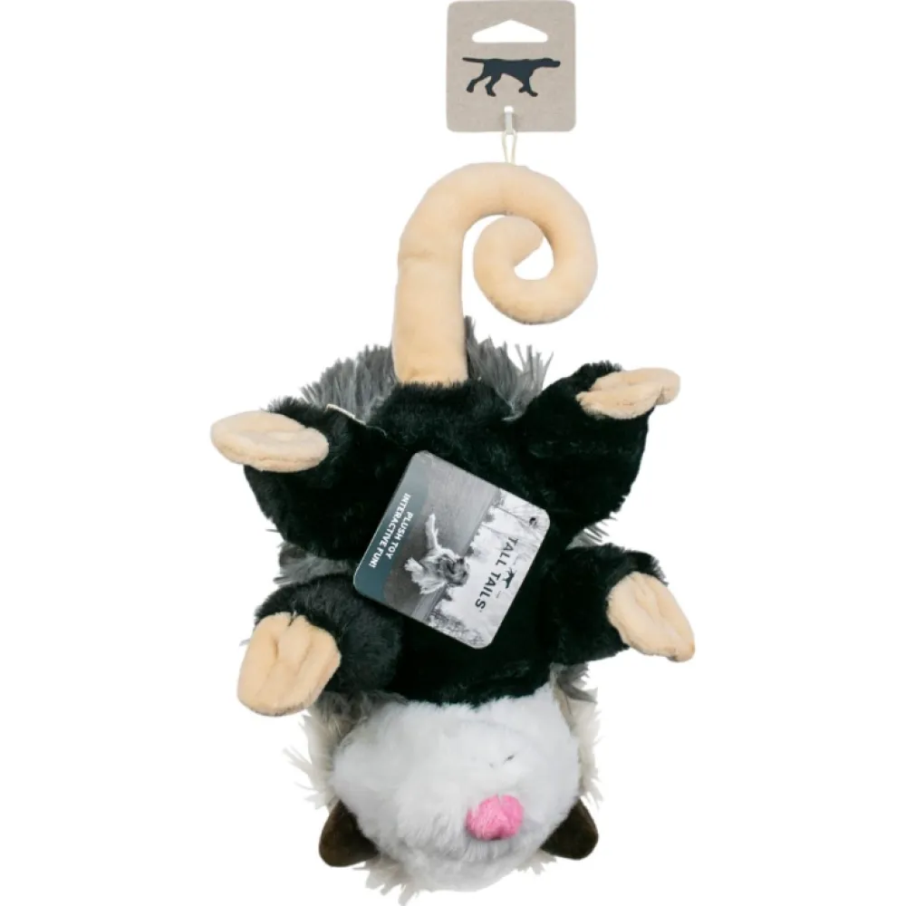 Online Plush Possum With Squeaker & Interior Rope Supplies Leashes, Collars, Beds, Flea & Tick, Etc. | Toys Interactive, Plush, Etc.