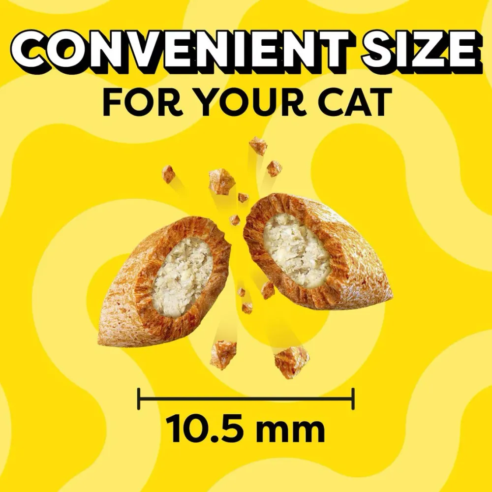 Hot Classic Tempting Tuna Flavor Soft & Crunchy Cat Treats Treats Crunchy, Soft, Lickable, Etc.